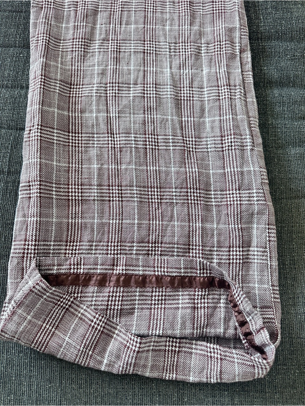 Maeve by Anthropologie Linen/ cotton blend Avery Plaid Wide Leg
Trousers 6 - Picture 16 of 16